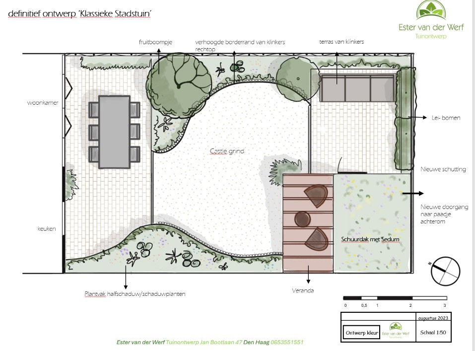 Ester van der Werf Klassieke Stadstuin Ontwerp
