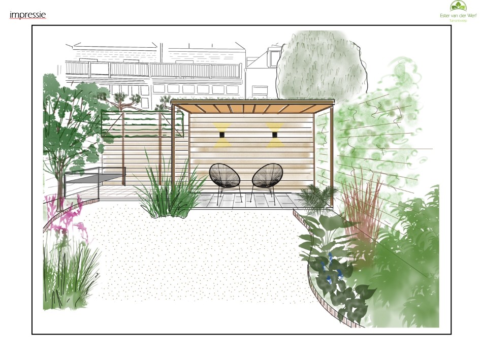 Ester van der Werf Klassieke Stadstuin Ontwerp